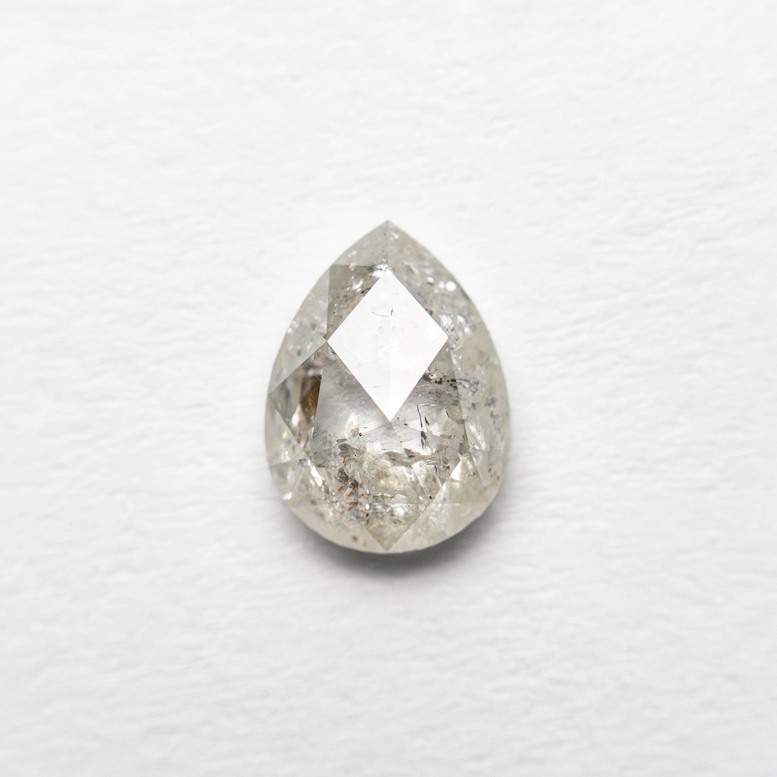 0.77ct 6.93x5.15x2.52mm Pear Rosecut 23841-24