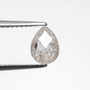 0.77ct 6.93x5.15x2.52mm Pear Rosecut 23841-24