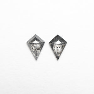 0.64cttw 2pc 6.80x4.81x1.77mm 6.85x4.83x1.84mm Kite Rosecut Matching Pair 23852-05