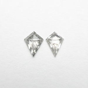 0.73cttw 2pc 7.08x5.37x2.00mm 7.00x4.96x1.69mm Kite Rosecut Matching Pair 23852-07