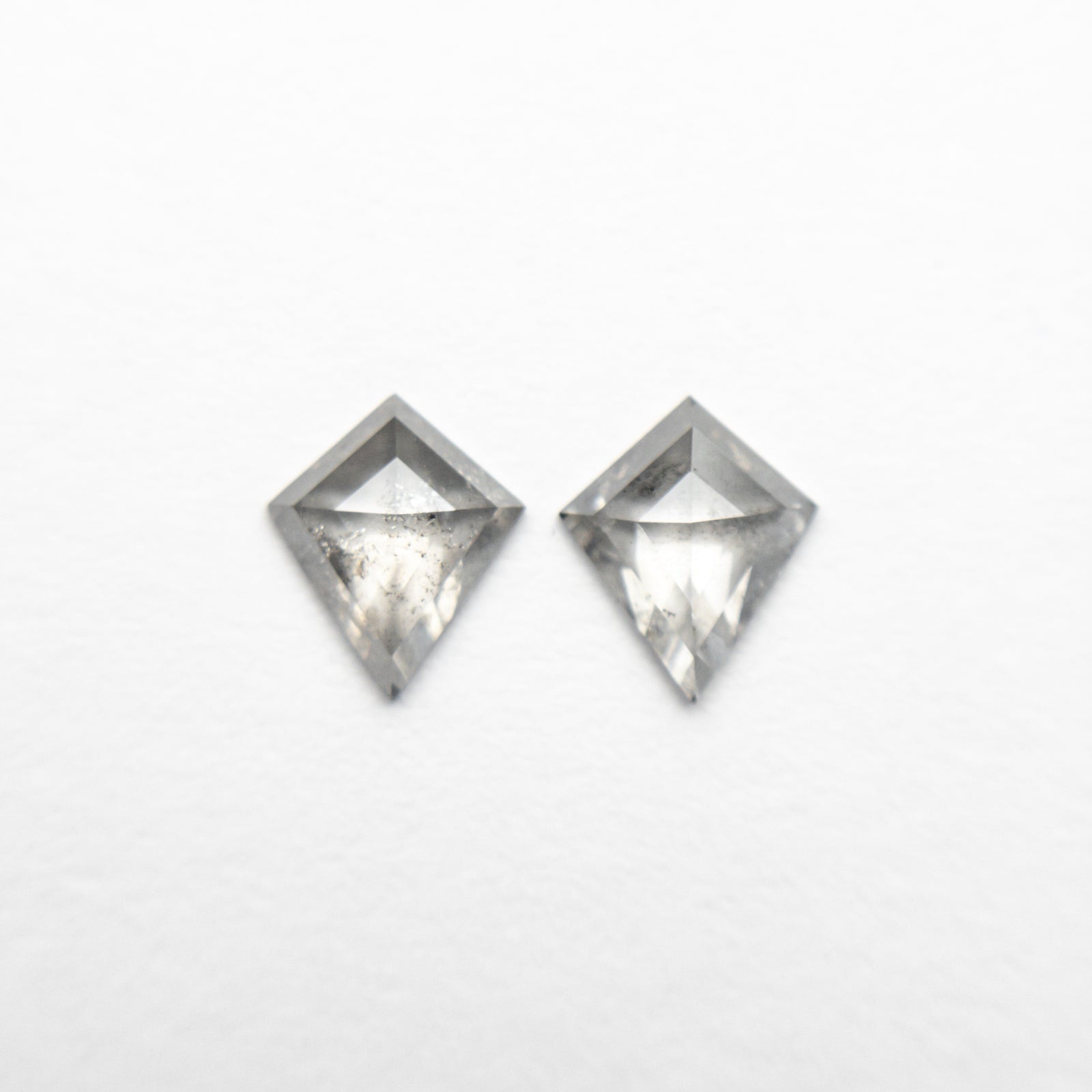 0.88cttw 2pc 6.96x5.91x2.01mm 6.95x5.88x2.00mm Kite Rosecut Matching Pair 23852-08