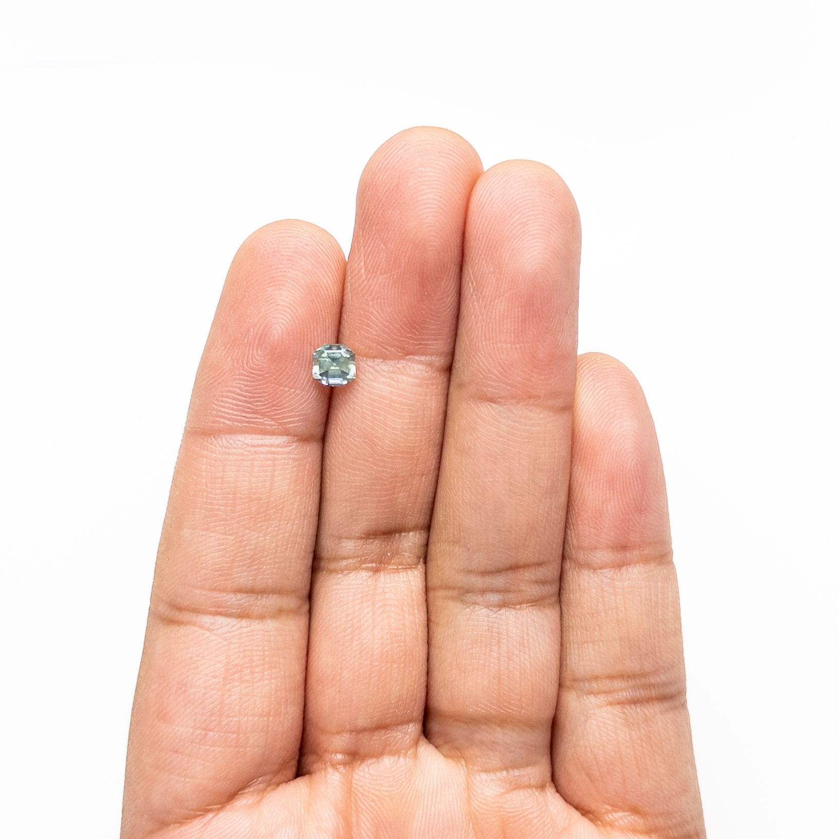 0.88ct 5.01x4.94x3.87mm Cut Corner Square Brilliant Sapphire 23903-11