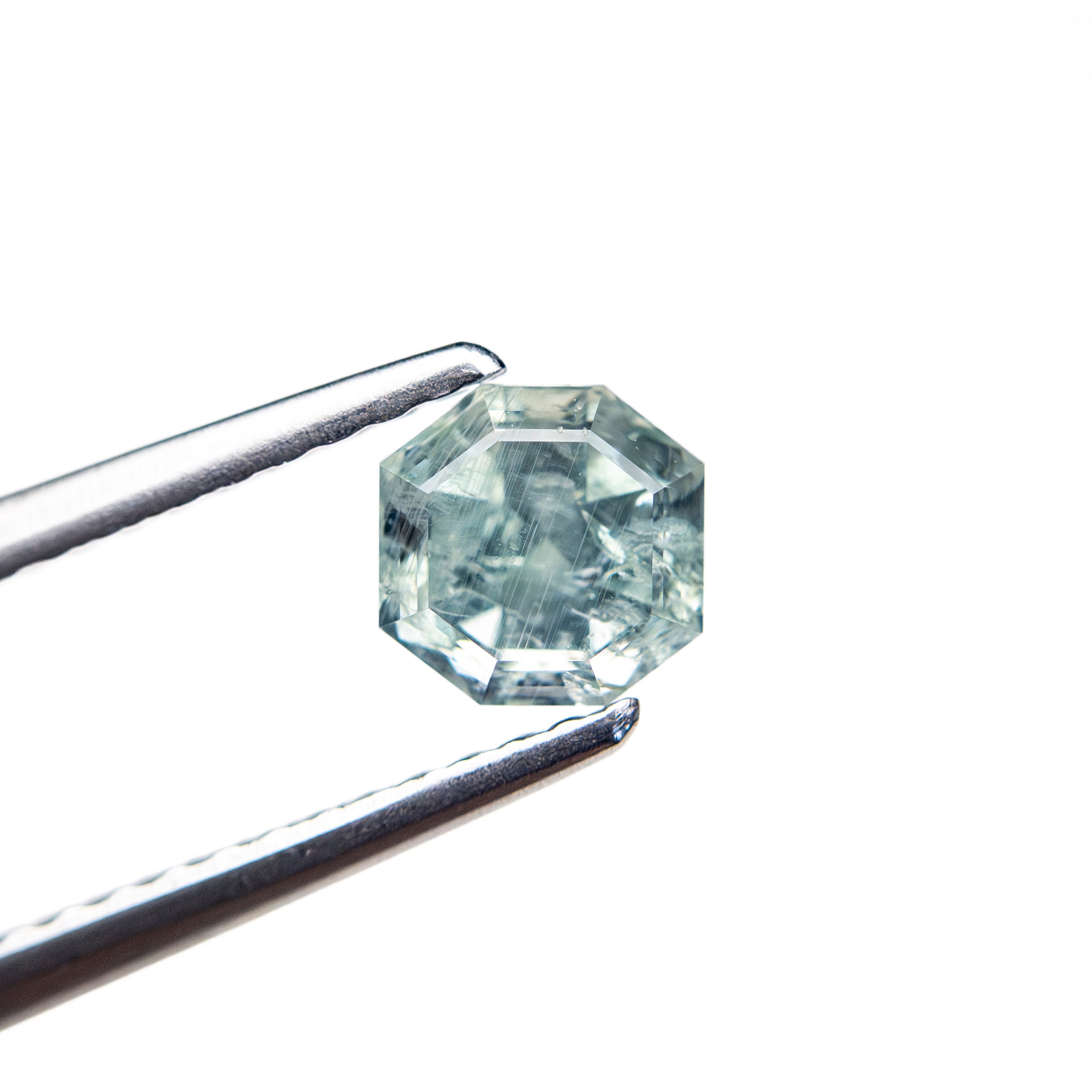 0.86ct 4.99x4.92x4.01mm Cut Corner Square Brilliant Sapphire 23903-14