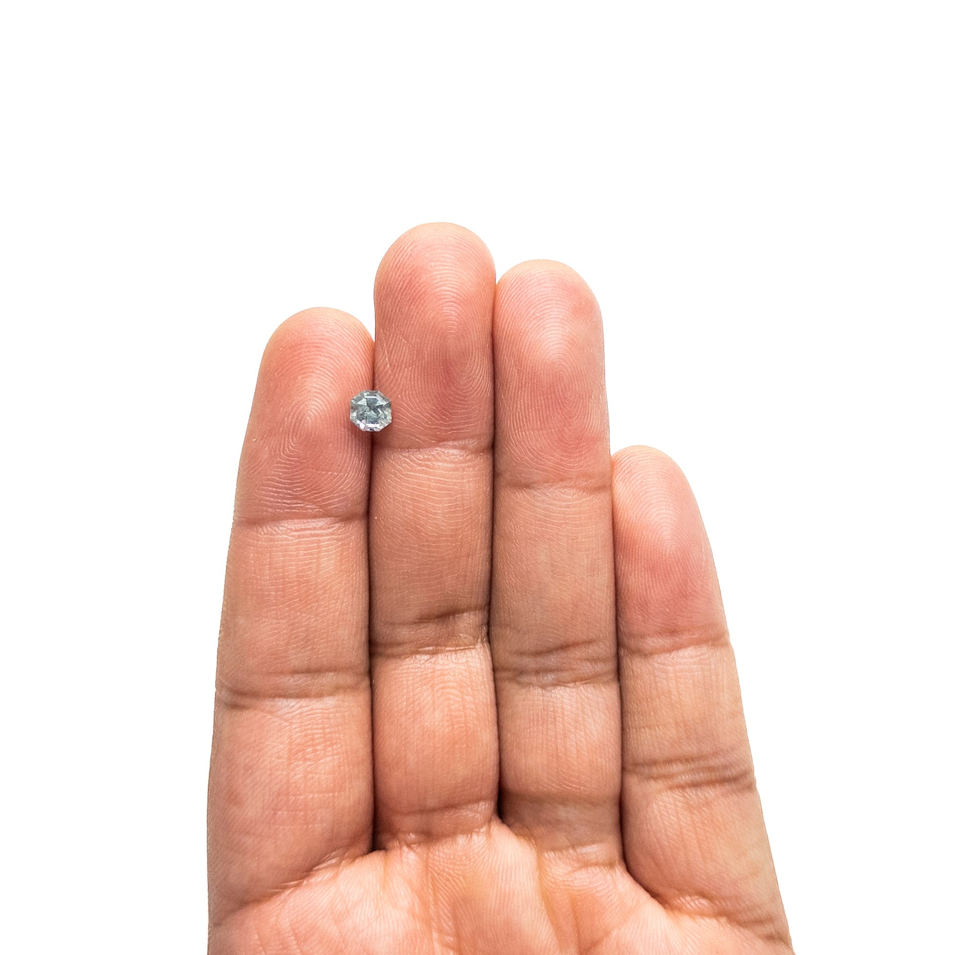 0.86ct 4.99x4.92x4.01mm Cut Corner Square Brilliant Sapphire 23903-14