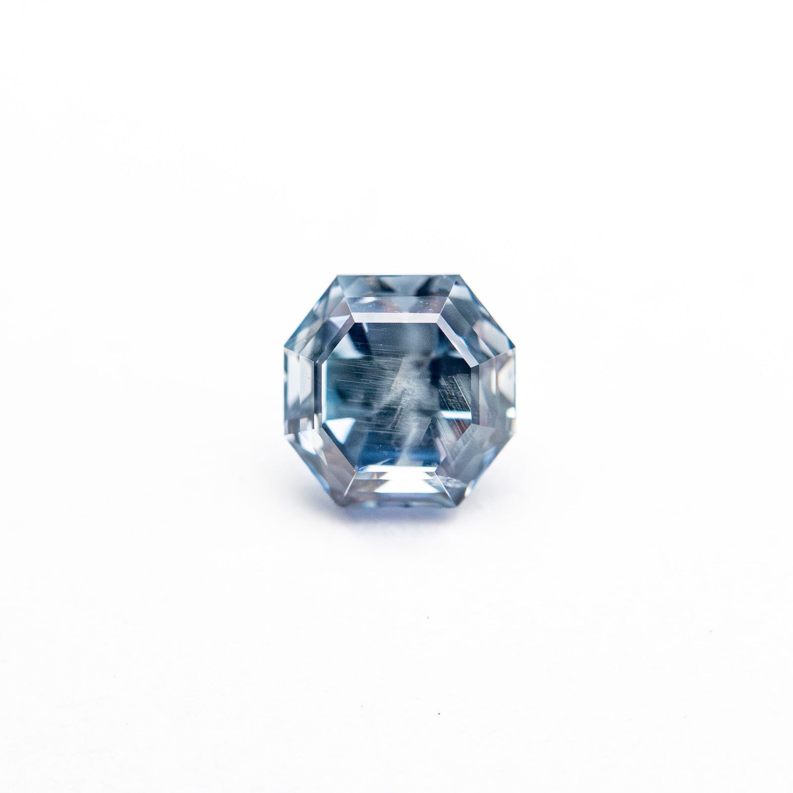 0.91ct 5.07x5.03x4.12mm Cut Corner Square Step Cut Sapphire 23903-16