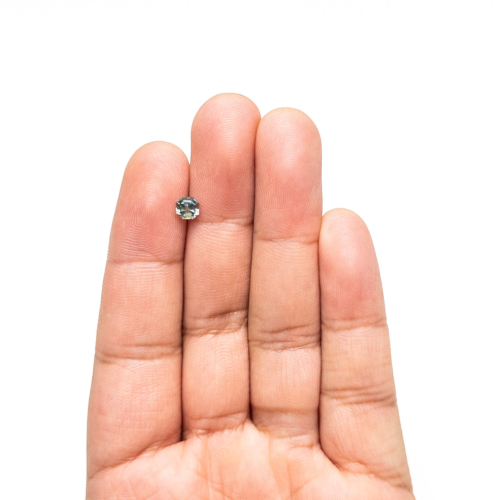 0.75ct 4.99x4.89x3.41mm Cut Corner Square Brilliant Sapphire 23903-18