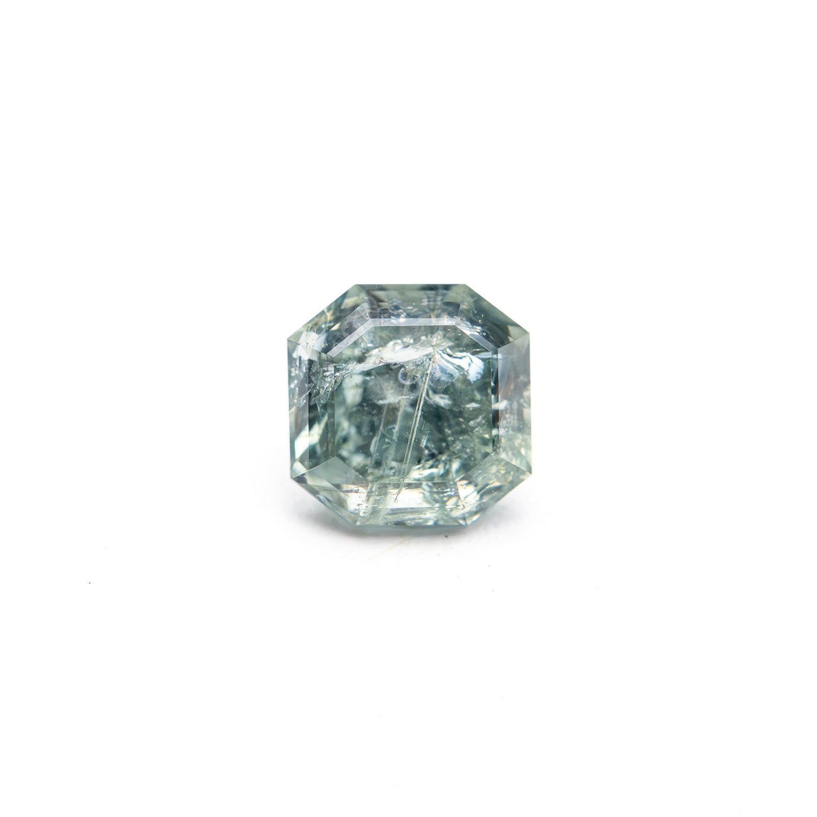 0.87ct 5.05x4.99x3.84mm Cut Corner Square Brilliant Sapphire 23903-19