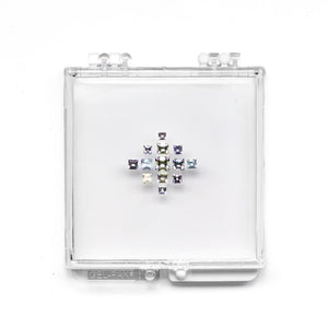 OFFLINE PARCEL 1.64cttw 13pc Square Step Cut Sapphire Parcel 23904-0