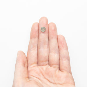 1.33ct 6.90x6.84x2.63mm Round Portrait Cut Sapphire 23907-03