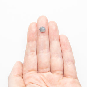 1.28ct 6.86x6.76x2.55mm Round Portrait Cut Sapphire 23907-04
