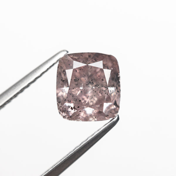 2.03ct 7.11x6.65x4.61mm GIA I2 Fancy Brownish Purplish Pink