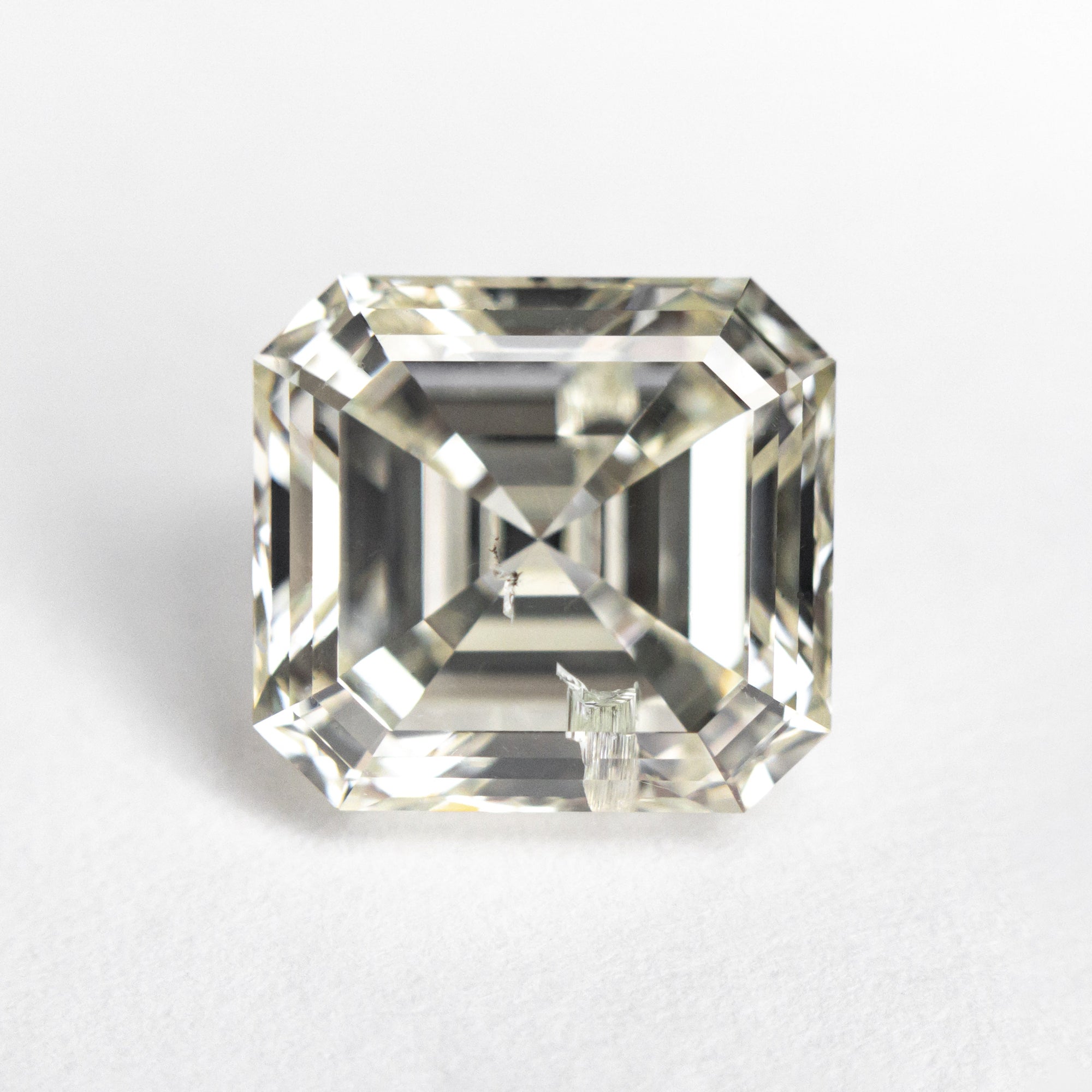 5.01ct 9.97x9.27x6.09mm GIA I1 O-P Cut Corner Square Step Cut 🇨🇦 23914-01