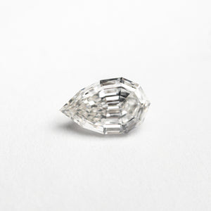 0.51ct 6.81x4.19x2.59mm SI1 H Geo Pear Step Cut 23918-01