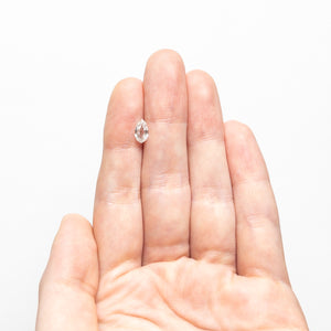 0.60ct 7.78x4.24x2.23mm SI1+ I Geo Pear Step Cut 23918-03