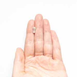 1.01ct 10.28x5.23x2.31mm VS1 Q-R Geo Oval Step Cut 23921-01