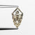 1.01ct 9.97x5.47x2.86mm VS2 C2 Shield Step Cut 23922-01