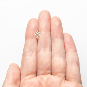 1.01ct 9.97x5.47x2.86mm VS2 C2 Shield Step Cut 23922-01