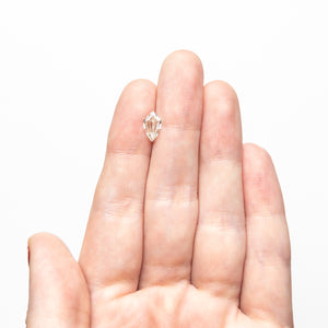 0.79ct 9.16x5.40x2.44mm SI1 C1 Shield Step Cut 23922-02