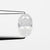 1.02ct 7.59x4.72x3.80mm Fancy White Oval Brilliant 24083-01