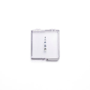 OFFLINE PARCEL 1.42cttw 5pc Pear Brilliant Sapphire Parcel 24146-01