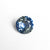 0.87ct 6.07x6.05x3.19mm Round Brilliant Sapphire 24337-01