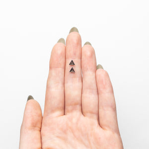 0.51cttw 2pc 4.46x5.07x2.18mm 4.48x5.02x1.78mm Triangle Rosecut Matching Pair 24451-01