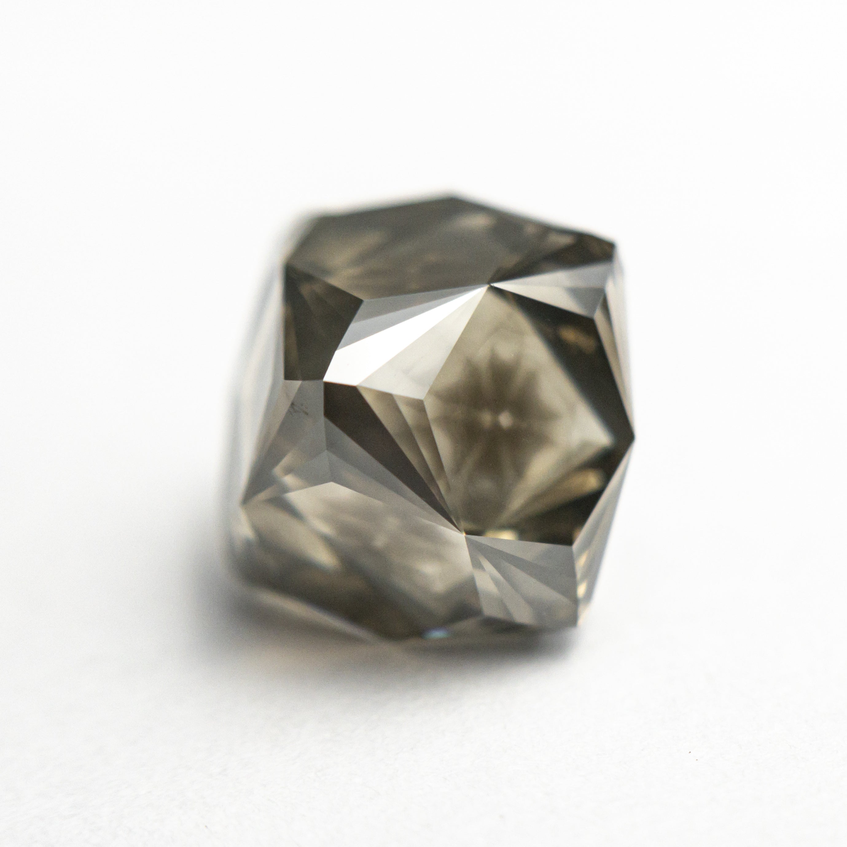 6.67ct 10.99x10.89x9.70mm Asteriated Octahedron 24522-01 - Misfit Diamonds