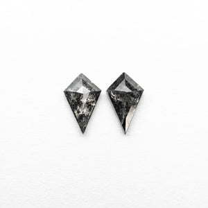 0.27cttw 2pc 5.02x3.05x1.29mm 5.06x3.07x1.69mm Kite Rosecut Matching Pair 24620-01