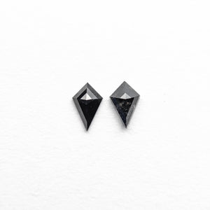 0.14cttw 2pc 3.90x2.49x1.13mm 3.79x2.49x1.44mm Kite Rosecut Matching Pair 24636-01