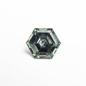 0.79ct 6.39x5.55x3.25mm Hexagon Step Cut Sapphire 24707-01