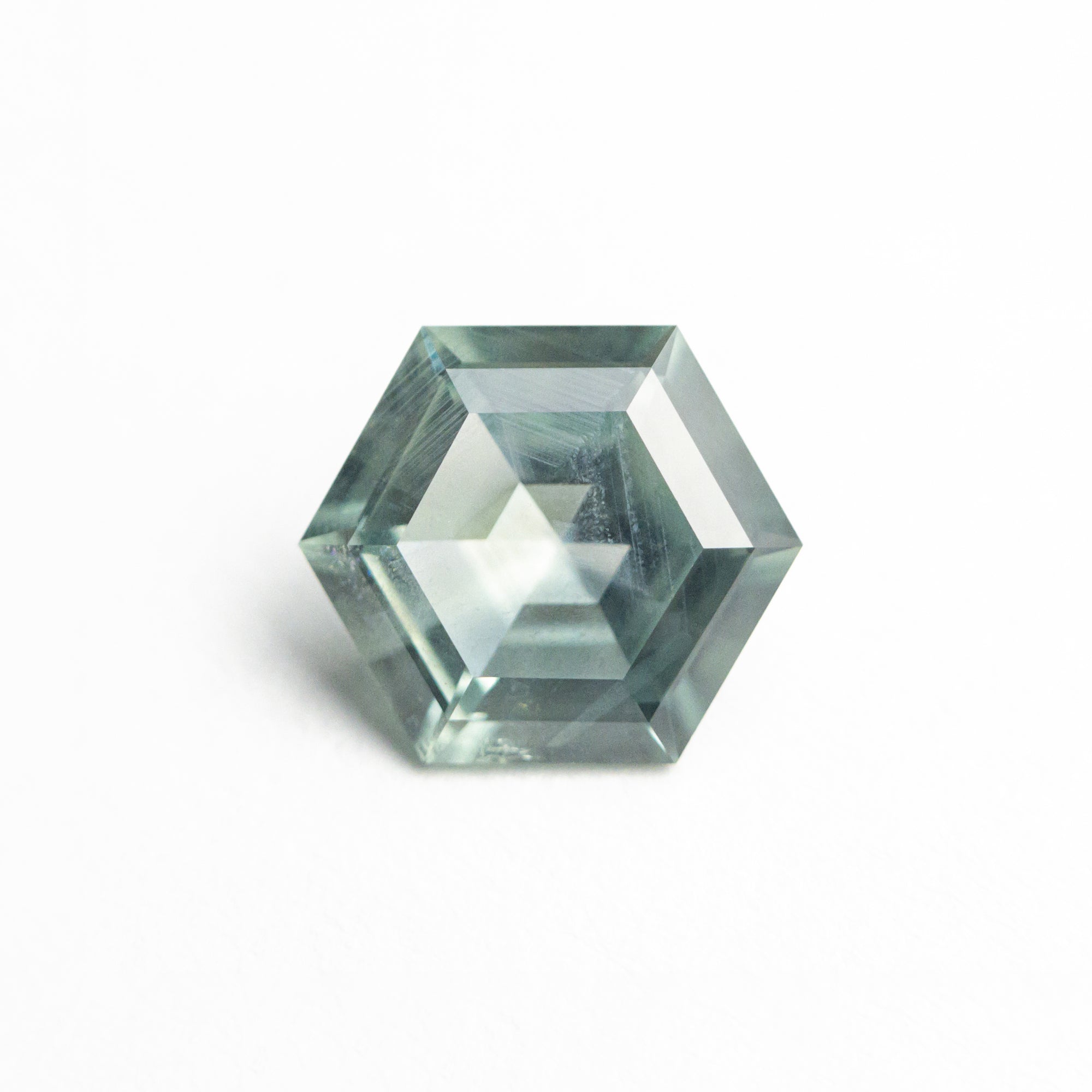 1.33ct 7.77x6.73x3.50mm Hexagon Step Cut Sapphire 24752-01