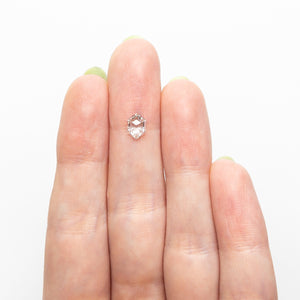 0.62ct 6.85x4.82x2.37mm I1/SI3 G-H Hexagon Rosecut 🇨🇦 24958-01