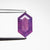 1.09ct Hexagon Step Cut Sapphire <br><b> Ileava Jewelry </b>| Three-Stone Ring