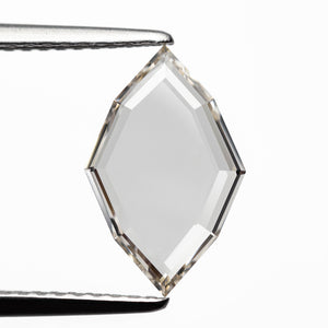 1.03ct 12.34x7.84x1.36mm GIA Type IIa VVS2 J Geometric Lozenge Portrait Cut 25087-01