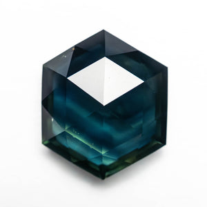 4.90ct 11.89x9.95x4.39mm Hexagon Step Cut Sapphire 25116-01