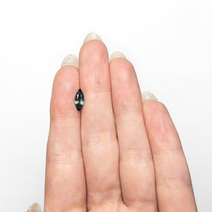0.82ct 9.63x4.04x2.76mm Marquise Brilliant Sapphire 25200-08