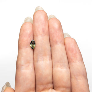 0.95ct 8.41x4.41x3.03mm Marquise Brilliant Sapphire 25203-02