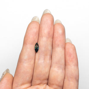 0.91ct 9.71x3.85x2.90mm Marquise Brilliant Sapphire 25203-03