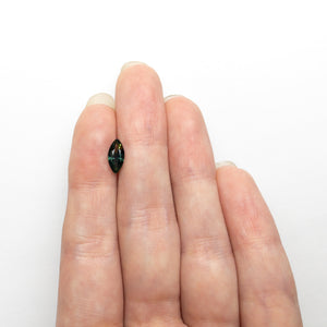1.12ct 9.42x4.44x3.26mm Marquise Brilliant Sapphire 25204-03