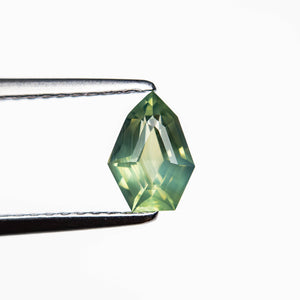 0.71ct 6.72x4.89x3.19mm Shield Step Cut Sapphire 25206-06