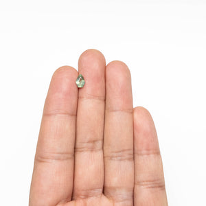 0.71ct 6.72x4.89x3.19mm Shield Step Cut Sapphire 25206-06