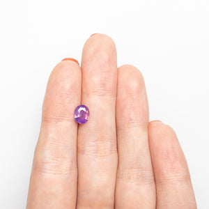 1.00ct 6.86x5.64x3.03mm Oval Brilliant Sapphire 25296-01