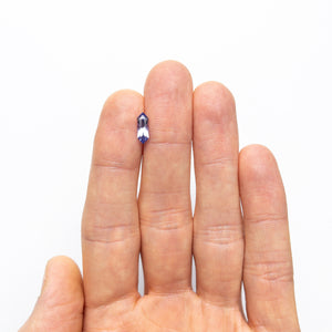 1.13ct 10.47x3.80x3.31mm Hexagon Brilliant Sapphire 25329-01