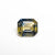 1.02ct 6.27x5.47x3.13mm Cut Corner Rectangle Step Cut Sapphire 25333-01