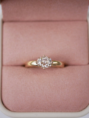 East West Cushion Diamond