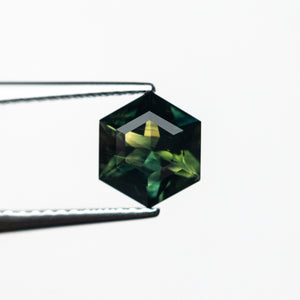 1.52ct 7.68x6.70x4.22mm Hexagon Step Cut Sapphire 25384-02
