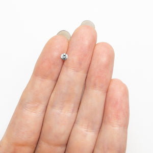 0.19ct 3.56x3.55x2.17mm Round Brilliant Sapphire 25440-01