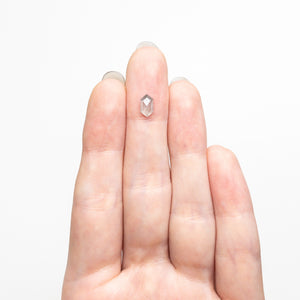 0.76ct 7.40x4.16x2.51mm Hexagon Rosecut 25457-11