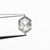 0.71ct 7.13x5.13x2.29mm Hexagon Rosecut 25457-12