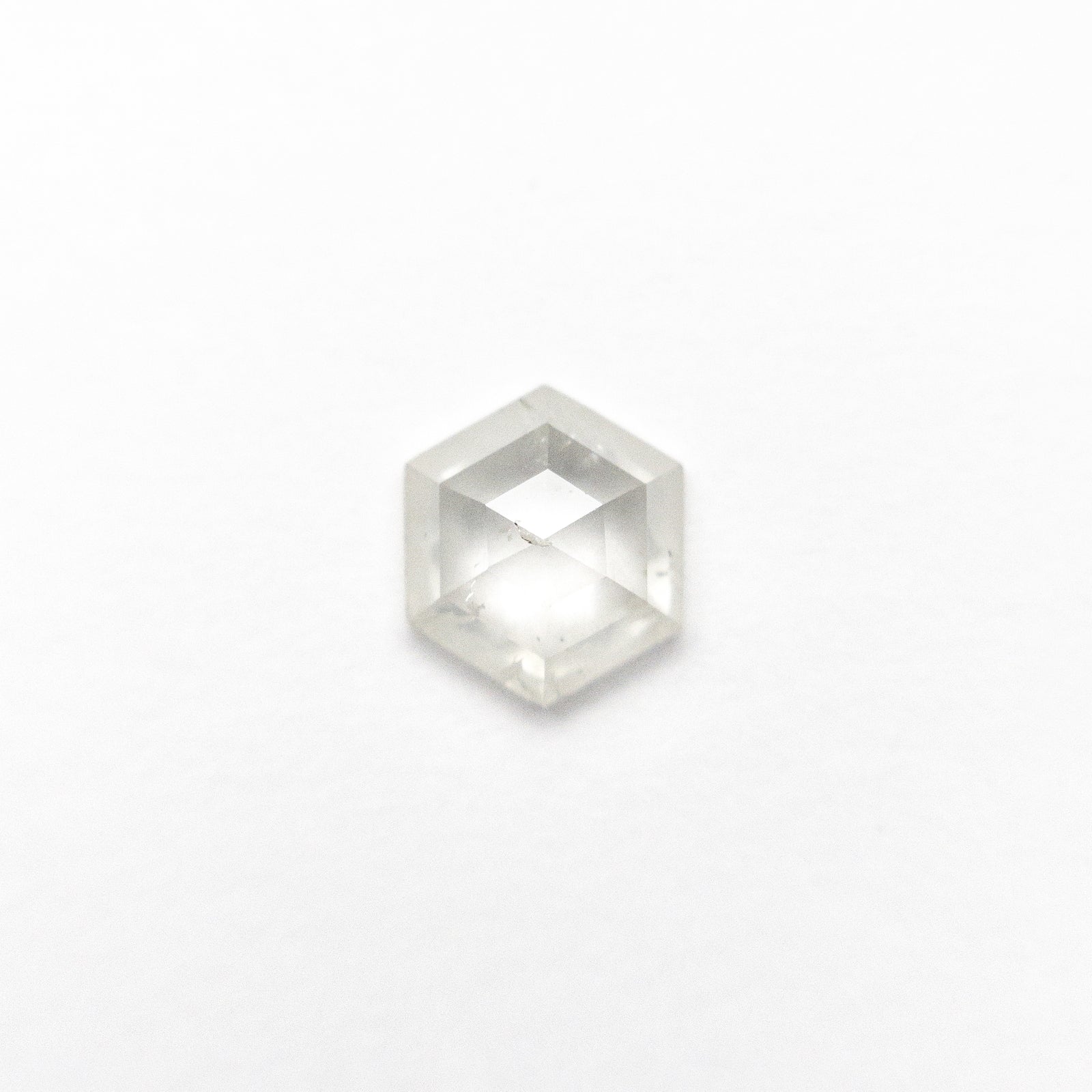 0.61ct 5.94x5.15x2.42mm Hexagon Rosecut 25457-25